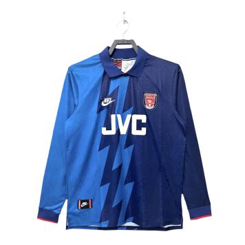 Arsenal Soccer Jersey Replica Retro Away 1995/96 Mens (Long Sleeve)