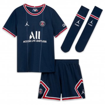 PSG Soccer Jersey+Short+Socks Replica Home Youth 2021/22