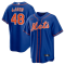 New York Mets Alternate Replica Player Jersey Royal 2022 Mens (Jacob deGrom #48)