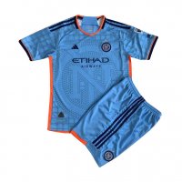New York City FC Soccer Jersey + Short Replica Home 2023/24 Youth