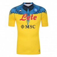 2021/22 Napoli Special Edition Yellow Soccer Jersey Replica Mens