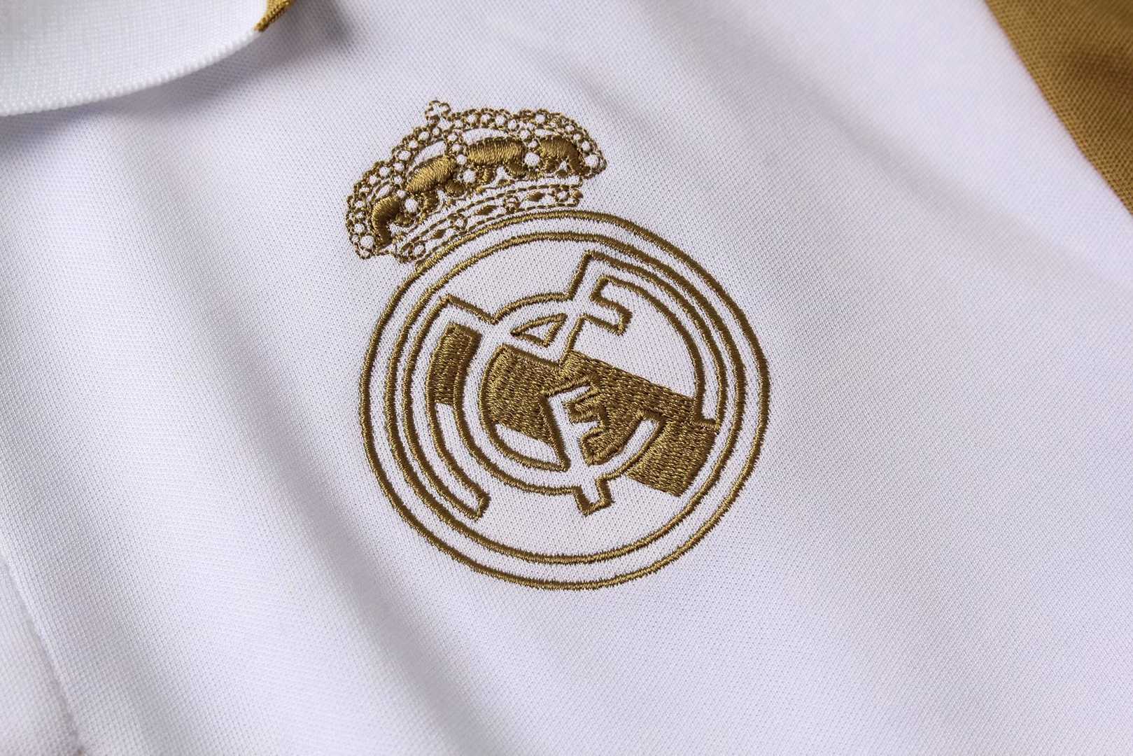 2019/20 Real Madrid White II Mens Soccer Polo Jersey