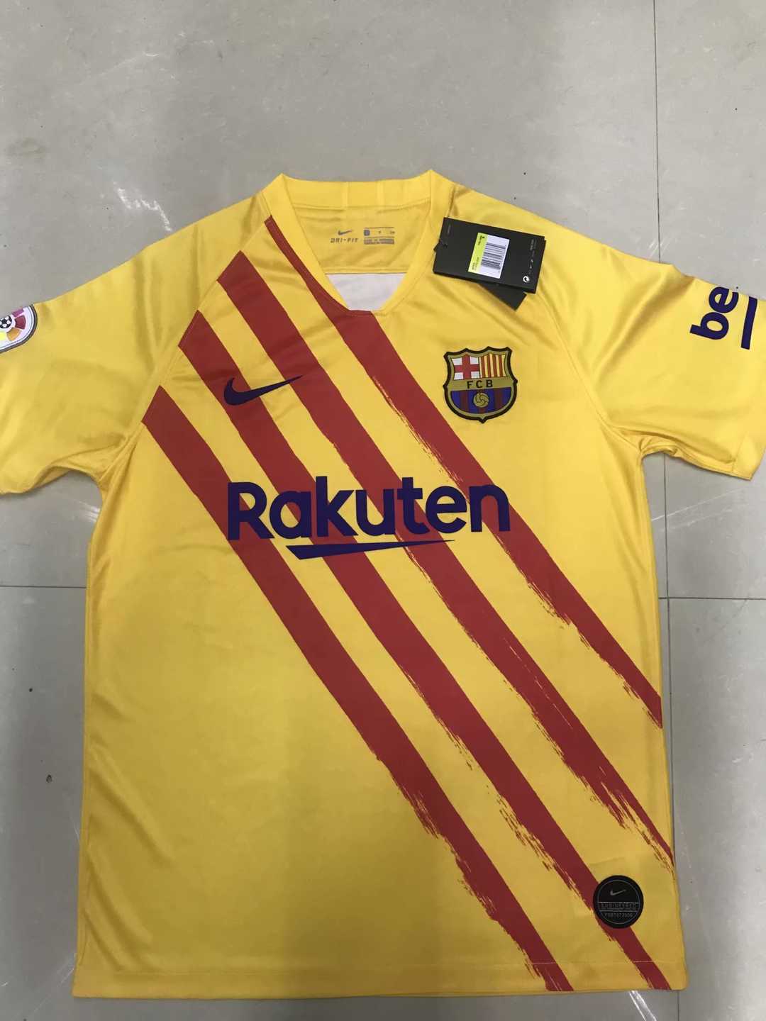 2019/20 Barcelona Fourth Mens Soccer Jersey Replica 