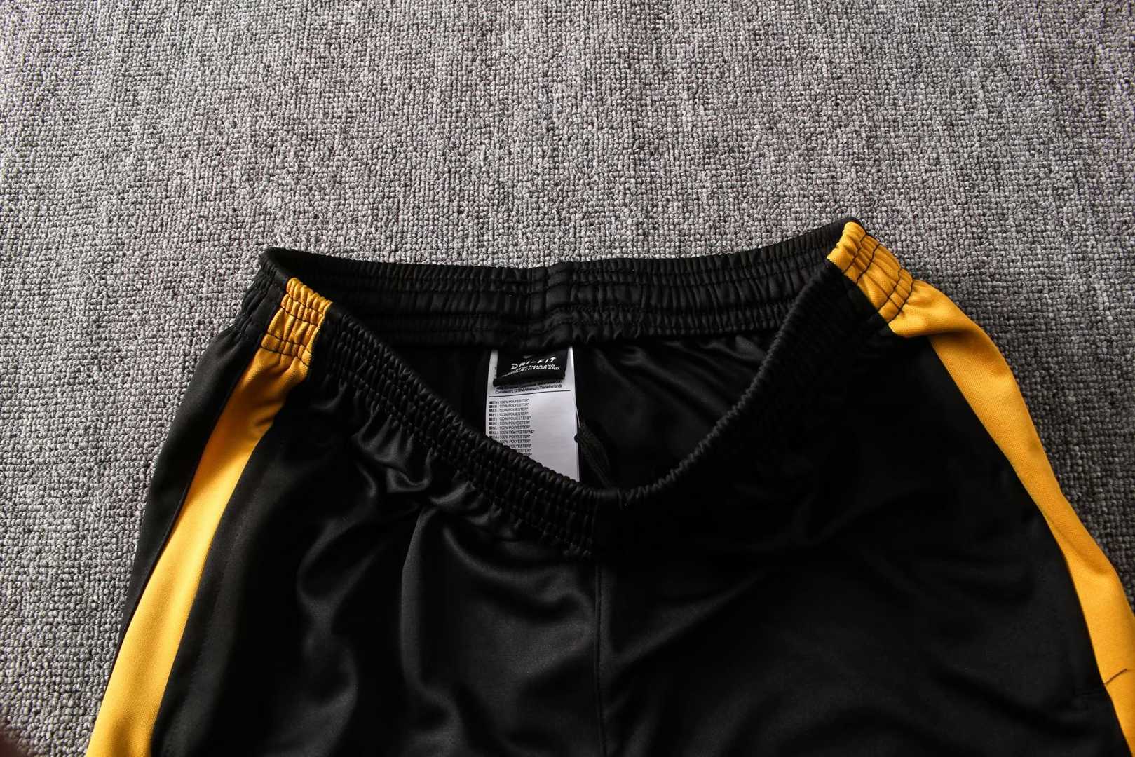 2019/20 Inter Milan Black Mens Soccer Training Suit(Jacket + Pants)