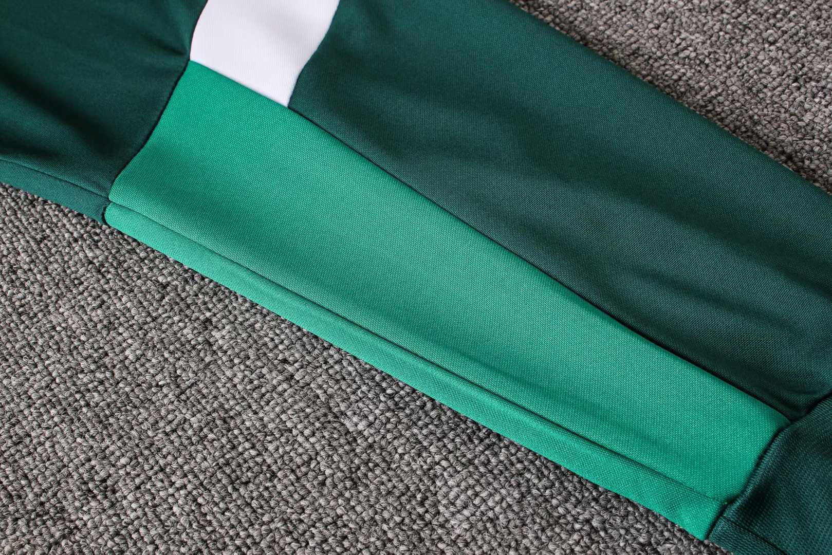 2019/20 Palmeiras Green Mens Soccer Training Suit(Jacket + Pants)
