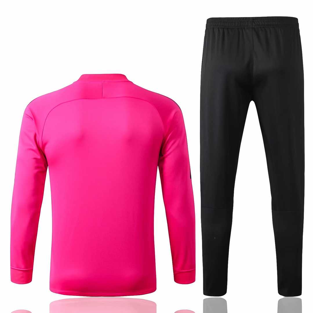 2019/20 PSG Pink Mens Soccer Training Suit(Jacket + Pants)