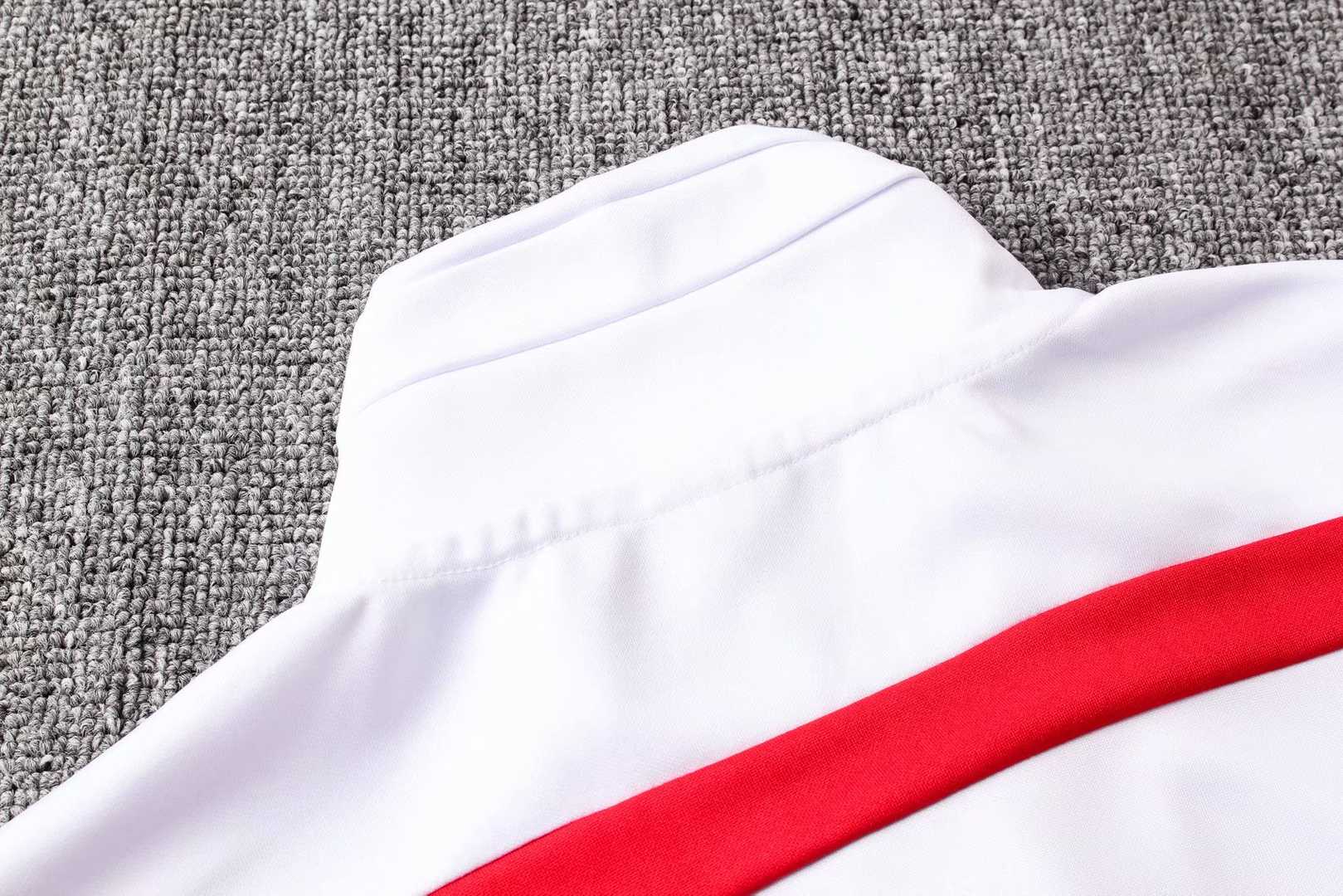 2019/20 Sao Paulo FC White Mens Soccer Training Suit(Jacket + Pants)