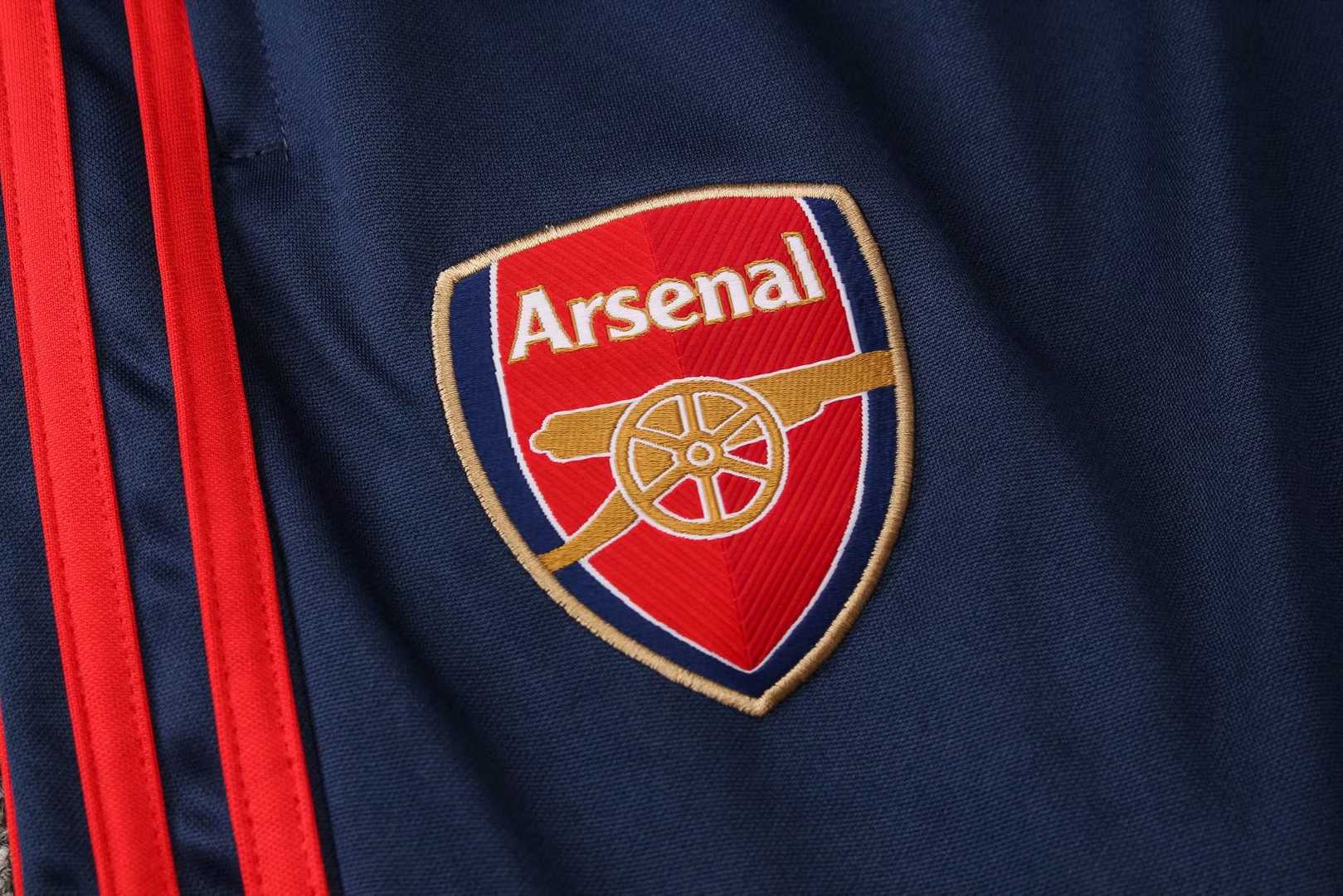 2019/20 Arsenal Red Mens Soccer Training Suit(Jacket + Pants)