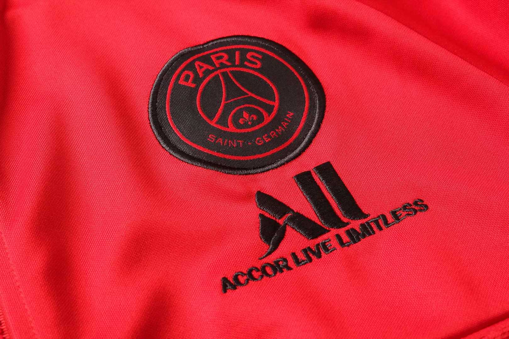 2019/20 PSG Red Mens Soccer Training Suit(Jacket + Pants)