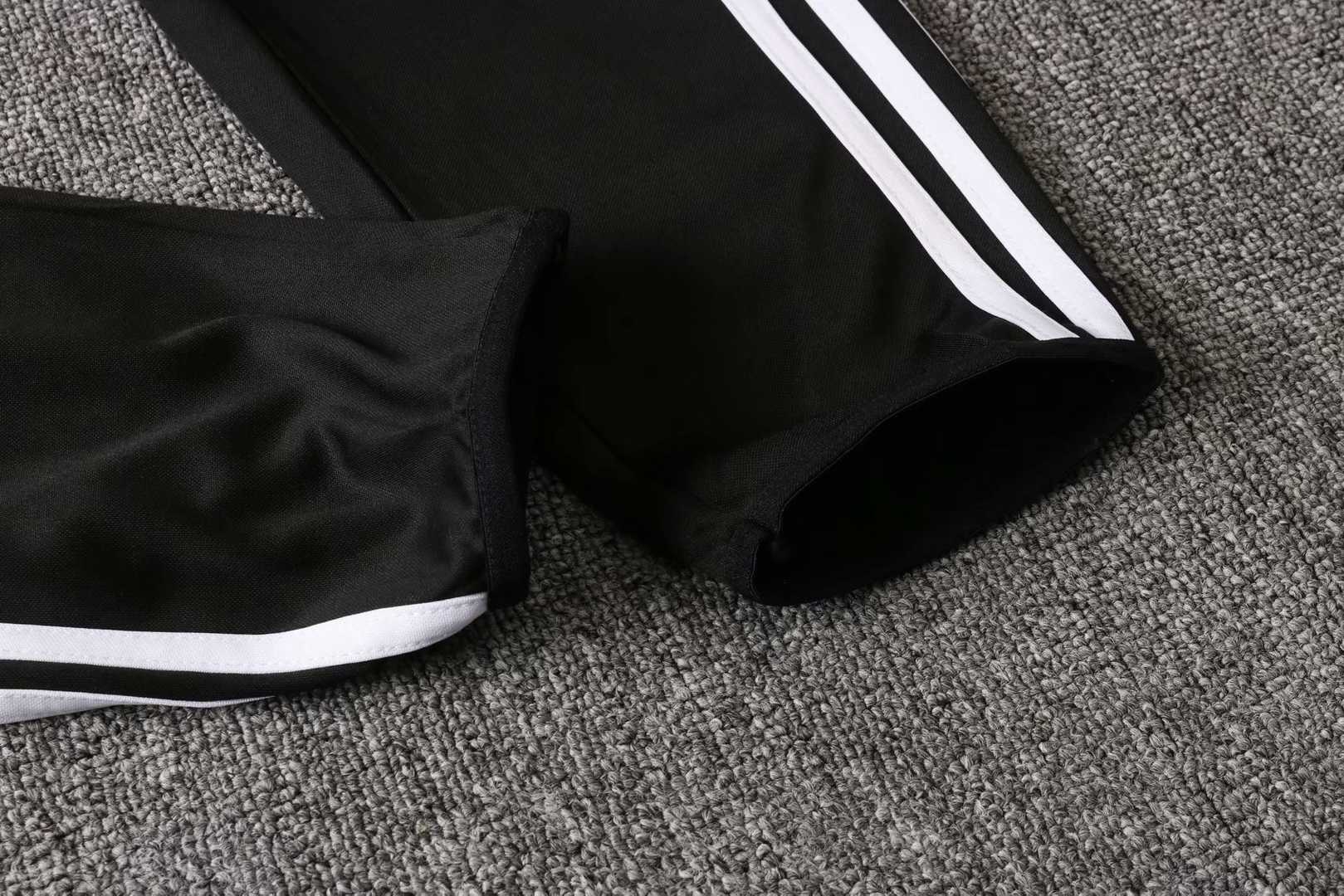 2019/20 Juventus x Palace Black Mens Soccer Training Suit(Sweater + Pants)