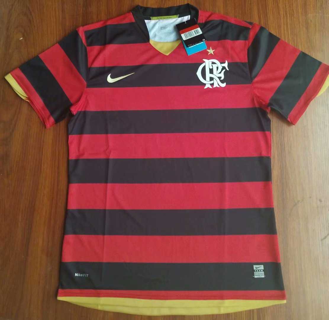 08/09 Flamengo Retro Home Mens Soccer Jersey Replica