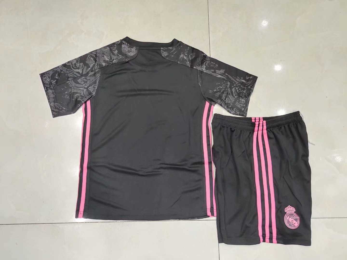 2020/21 Real Madrid Third Kids Soccer Kit (Jersey + Shorts)