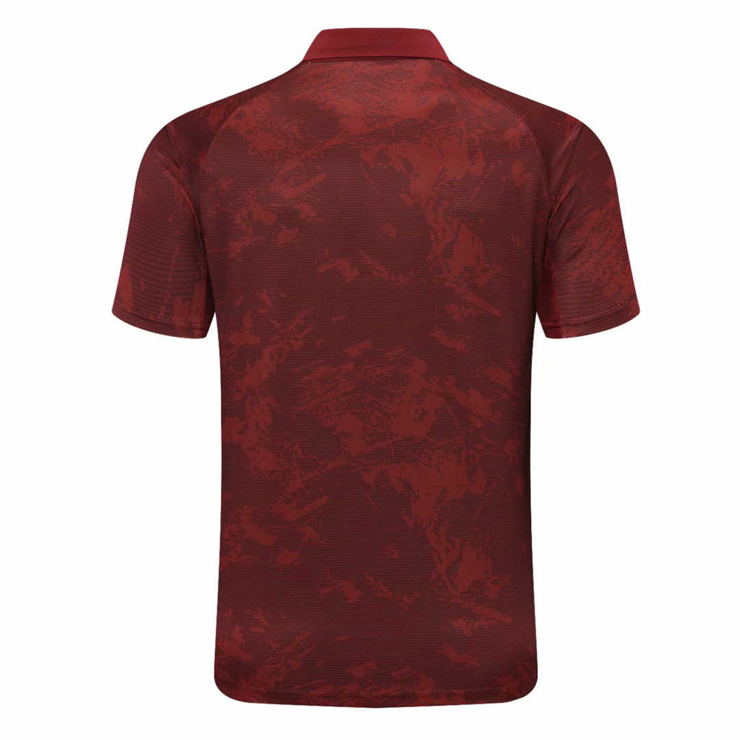 2020/21 Real Madrid UCL Maroon Texture Mens Soccer Polo Jersey