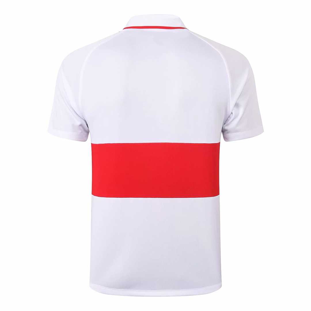 2020/21 Liverpool White Mens Soccer Polo Jersey