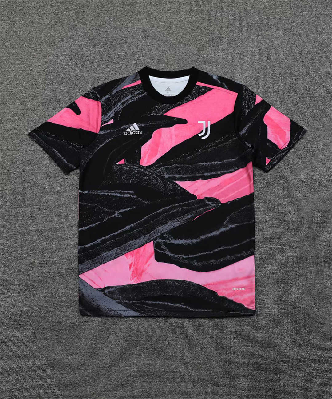 2020/21 Juventus UCL Black - Pink Mens Soccer Traning Jersey