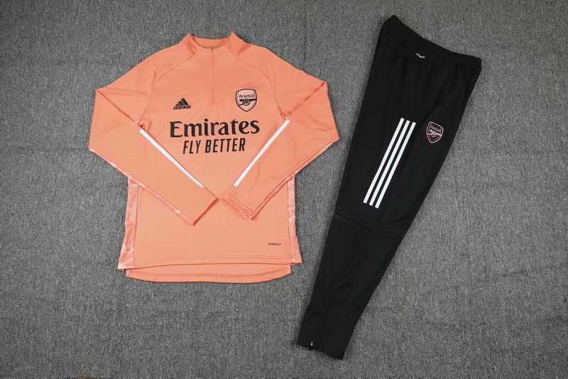2020/21 Arsenal UCL Chalk Coral Mens Soccer Training Suit
