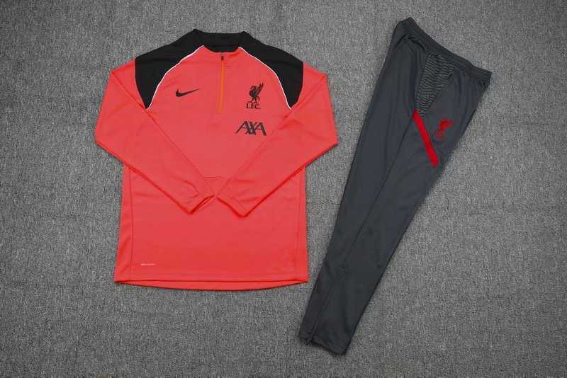 2020/21 Liverpool Orange II Mens Soccer Training Suit