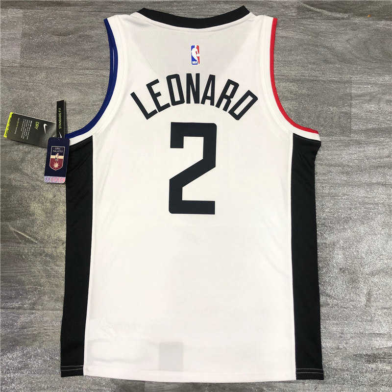 2020/21 Los Angeles Clippers White Swingman Jersey City Edition