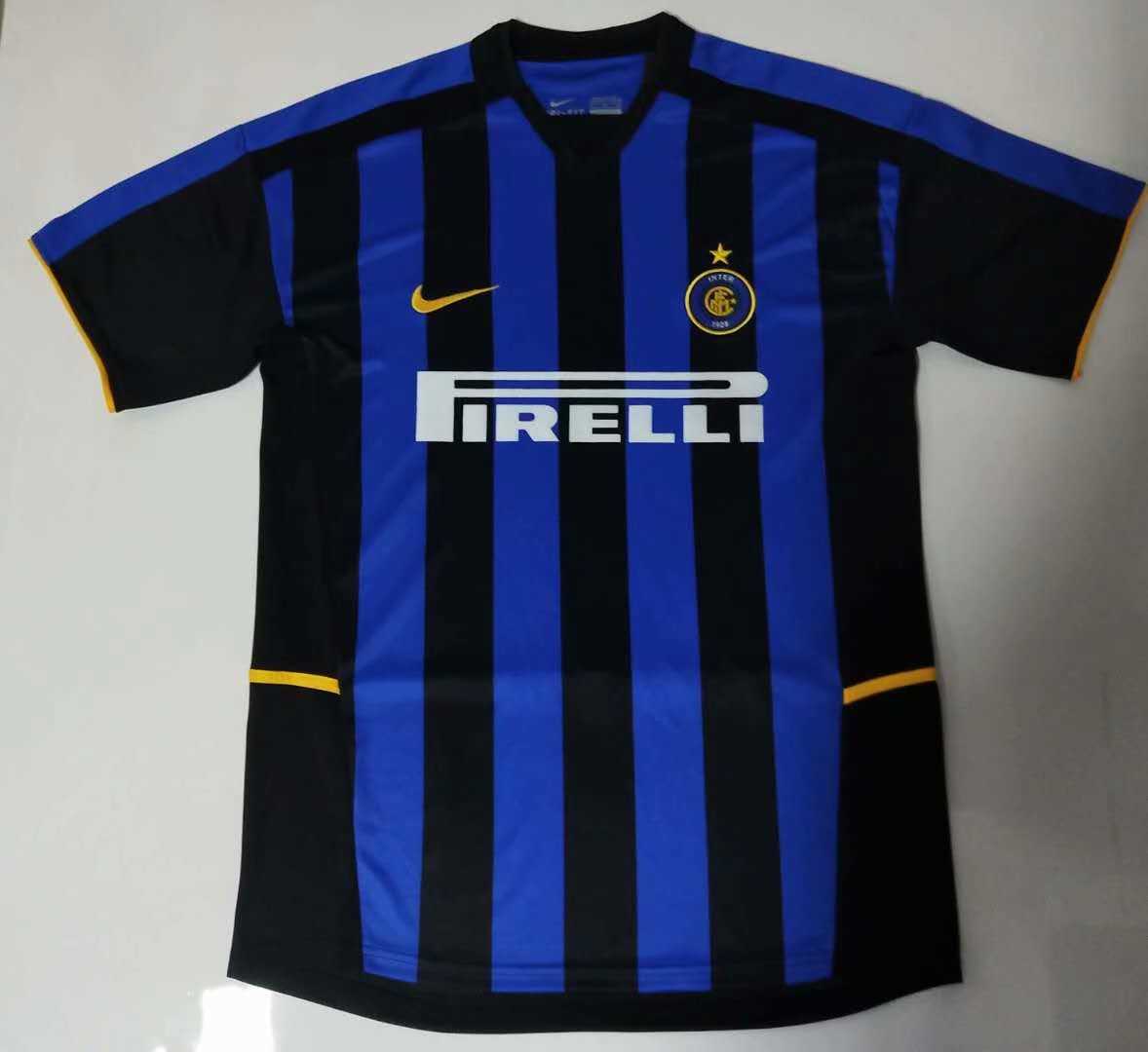 1986 Inter Milan Retro Home Mens Soccer Jersey Replica 