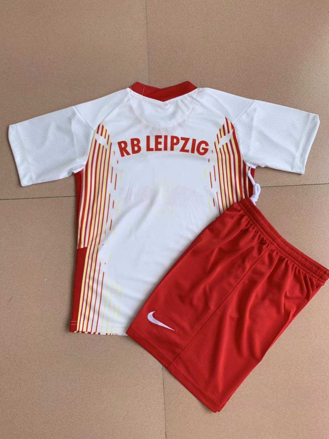 2020/21 RB Leipzig Home Kids Soccer Kit(Jersey+Shorts)