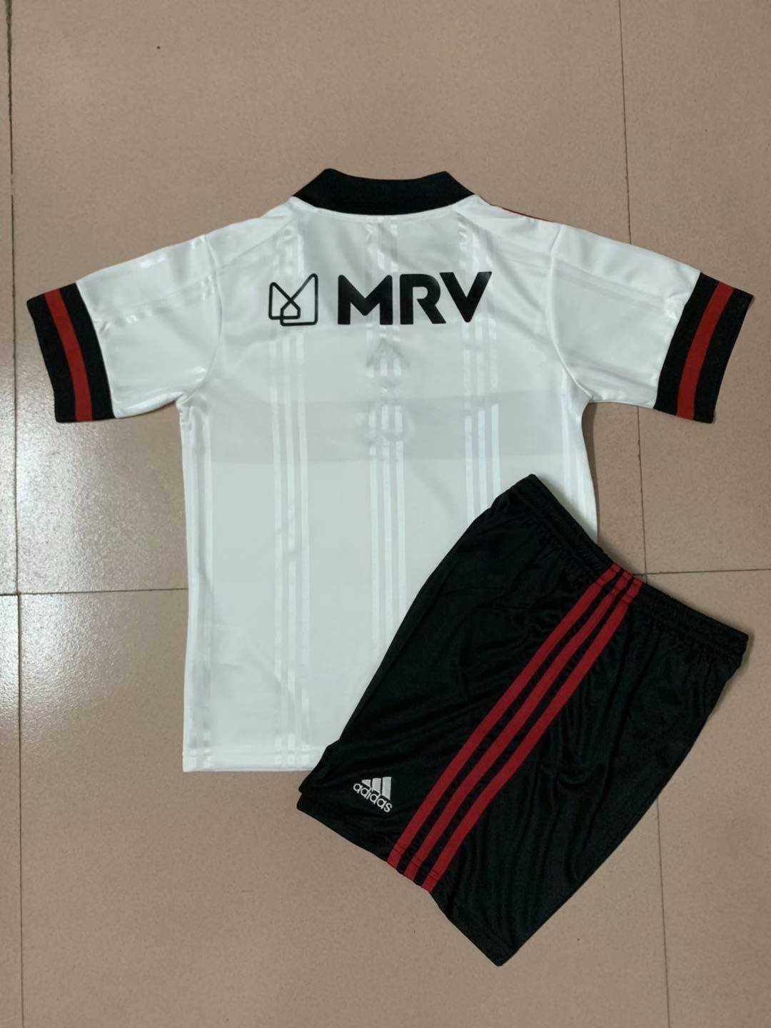 2020/21 Flamengo Away Kids Soccer Kit(Jersey+Shorts)