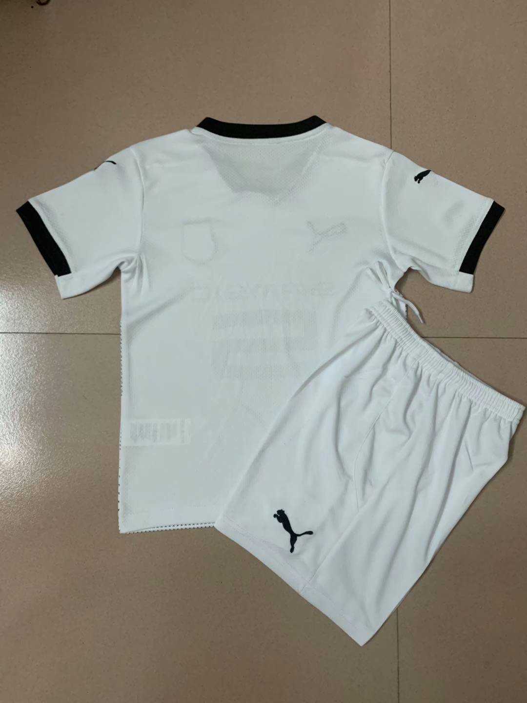 2020/21 Stade Rennais Away Kids Soccer Kit(Jersey+Shorts)