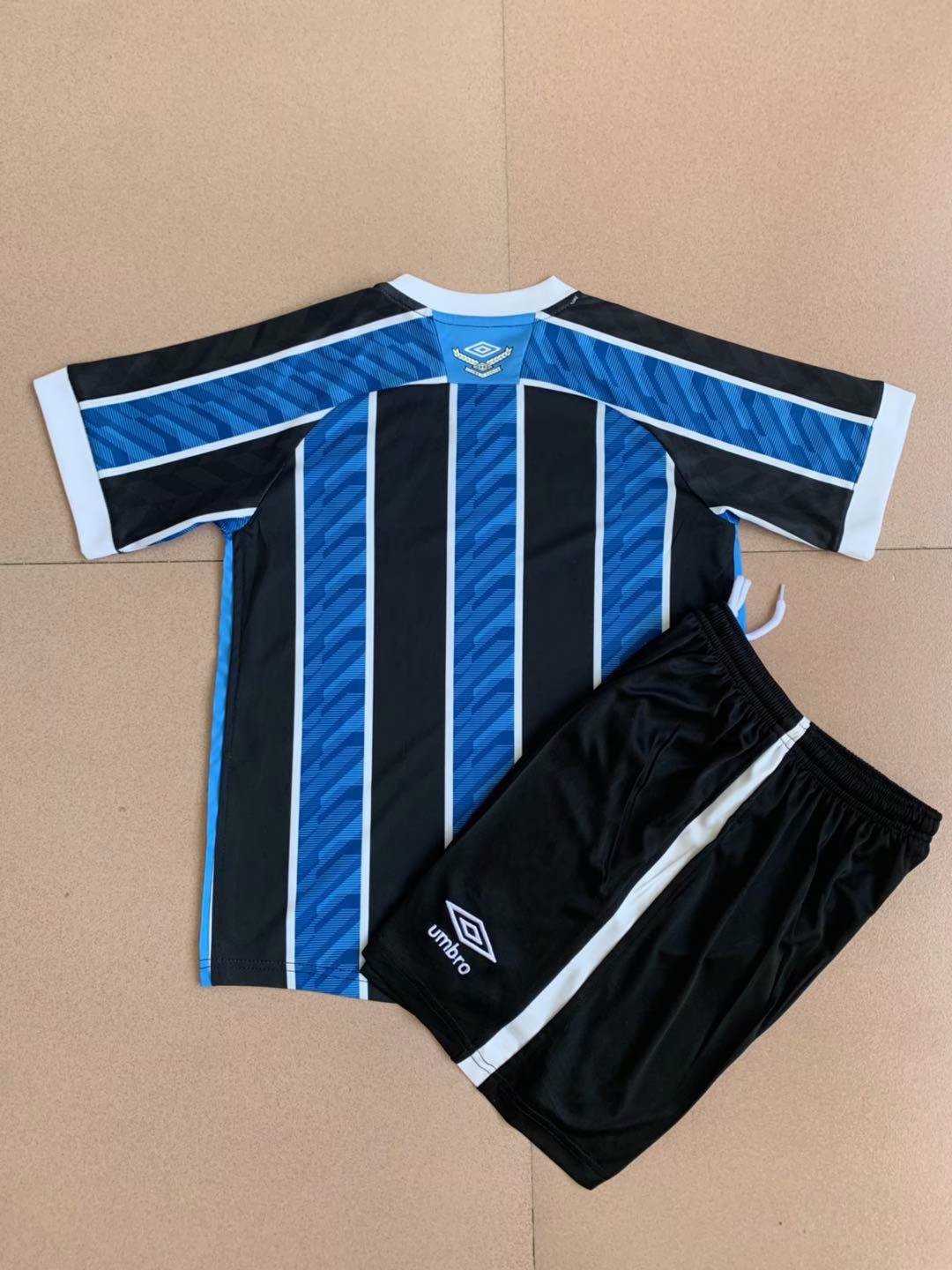 2020/21 Gremio Home Kids Soccer Kit(Jersey+Shorts)