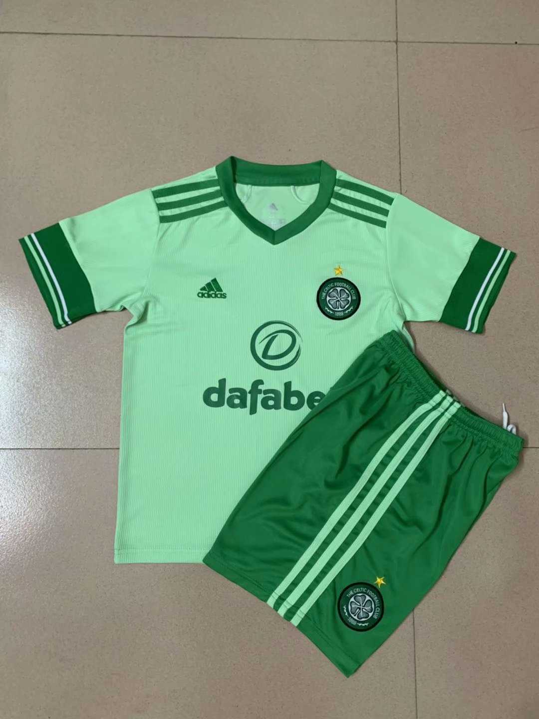 2020/21 Celtic FC Away Kids Soccer Kit(Jersey+Shorts)