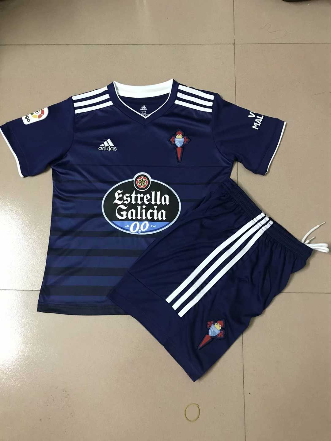2020/21 Celta de Vigo Away Kids Soccer Kit(Jersey+Shorts)