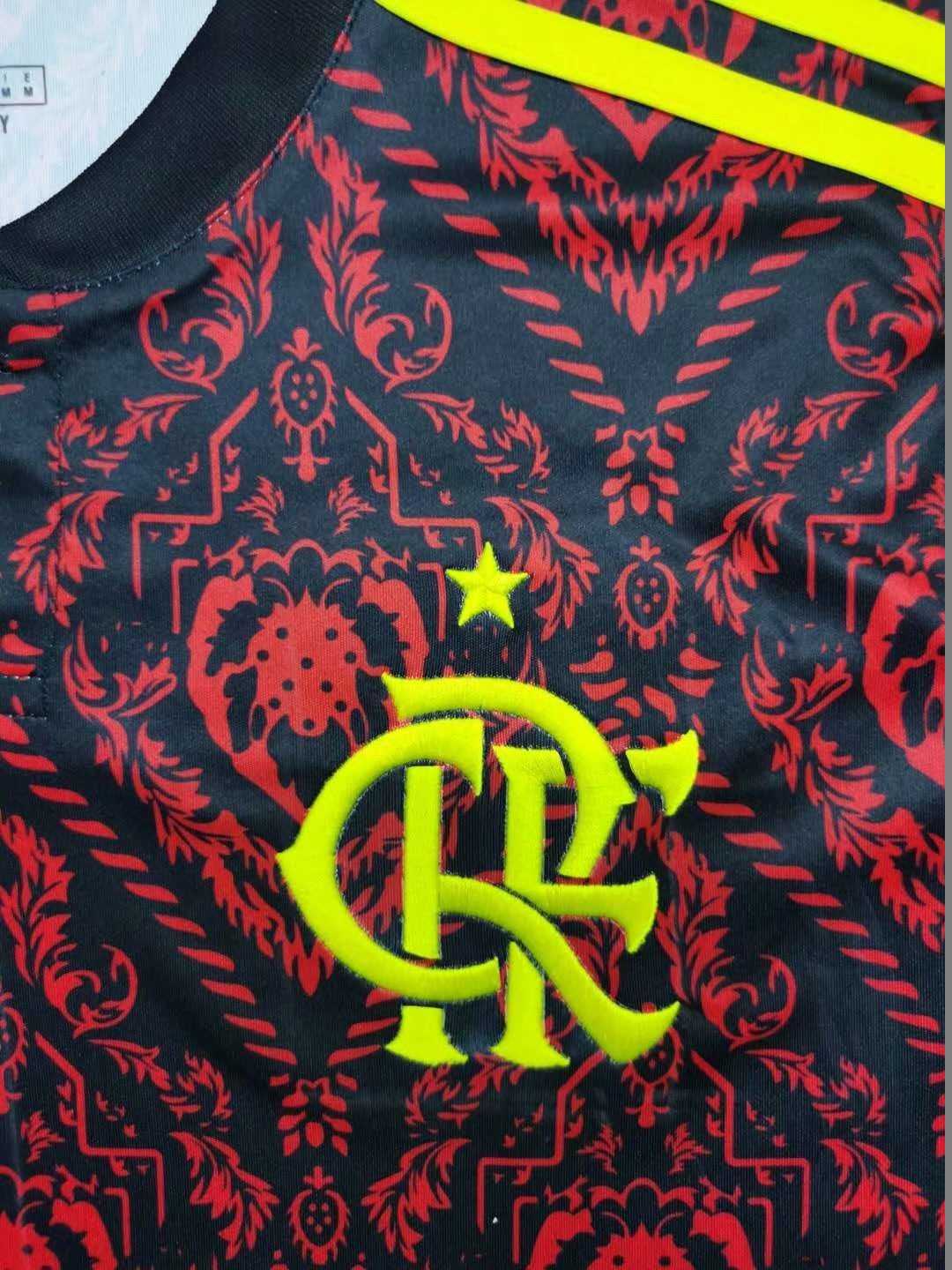 2020/21 Flamengo Red Mens Soccer Traning Jersey