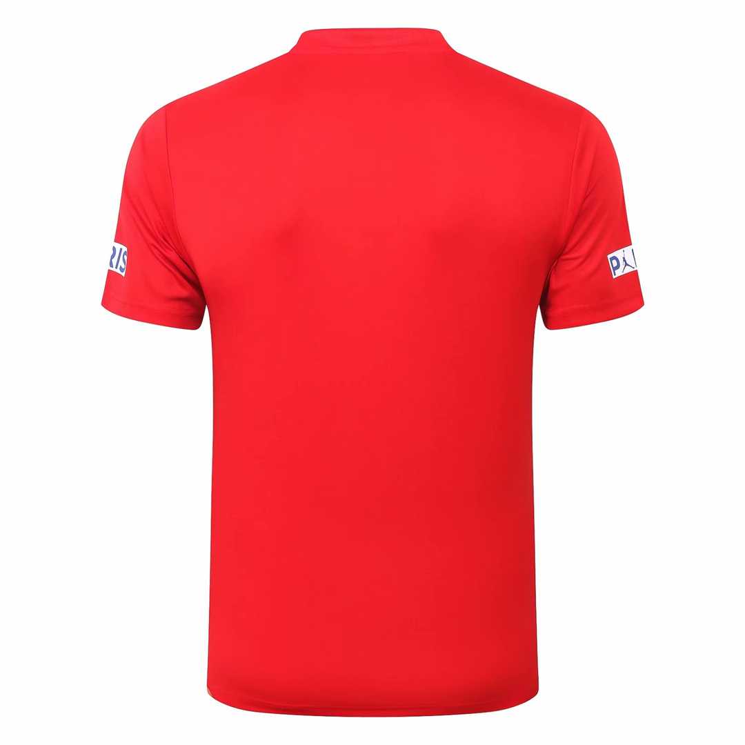 2020/21 PSG X Jordan Red Mens Soccer T-Jersey