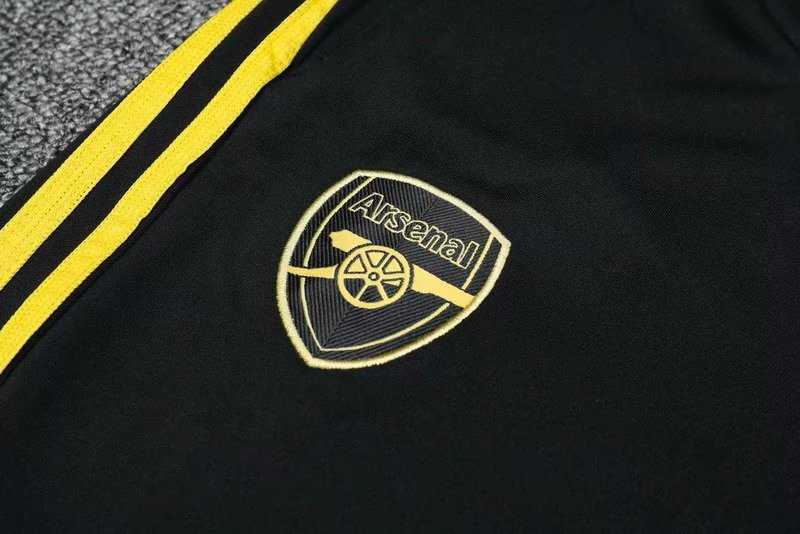2019/20 Arsenal High Neck Navy Mens Soccer Training Suit(Sweater + Pants)