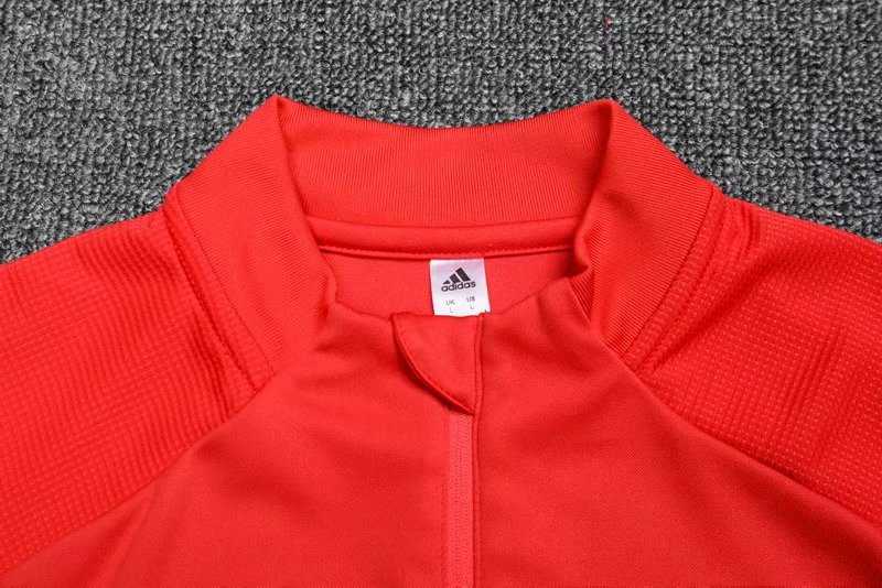 2019/20 Belgium Red Mens Soccer Training Suit(Sweater + Pants)