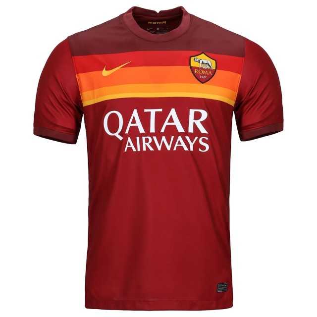 2020/21 AS Roma Home Mens Soccer Jersey Replica 