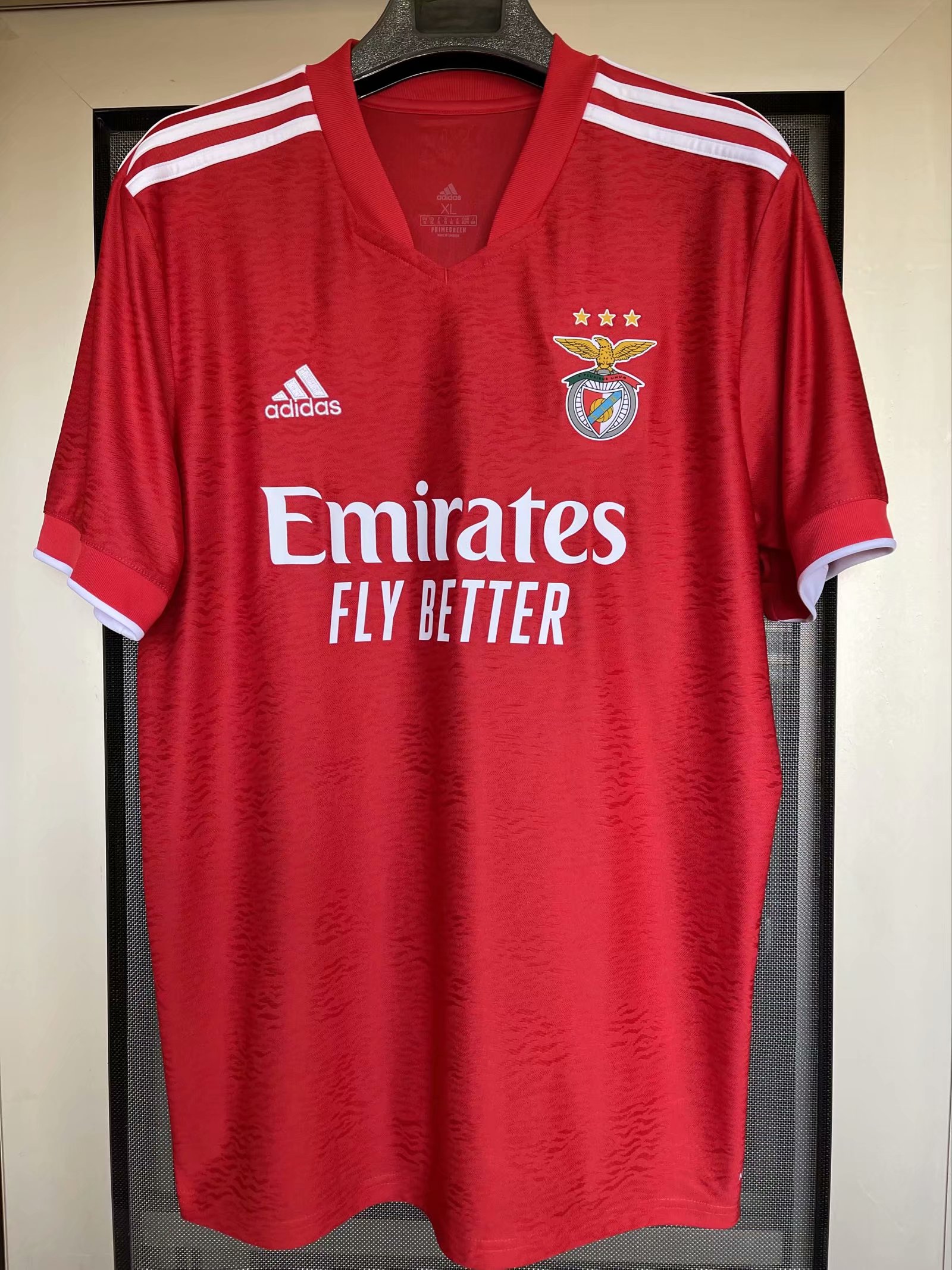 Benfica Soccer Jersey Replica Home Mens 2021/22 