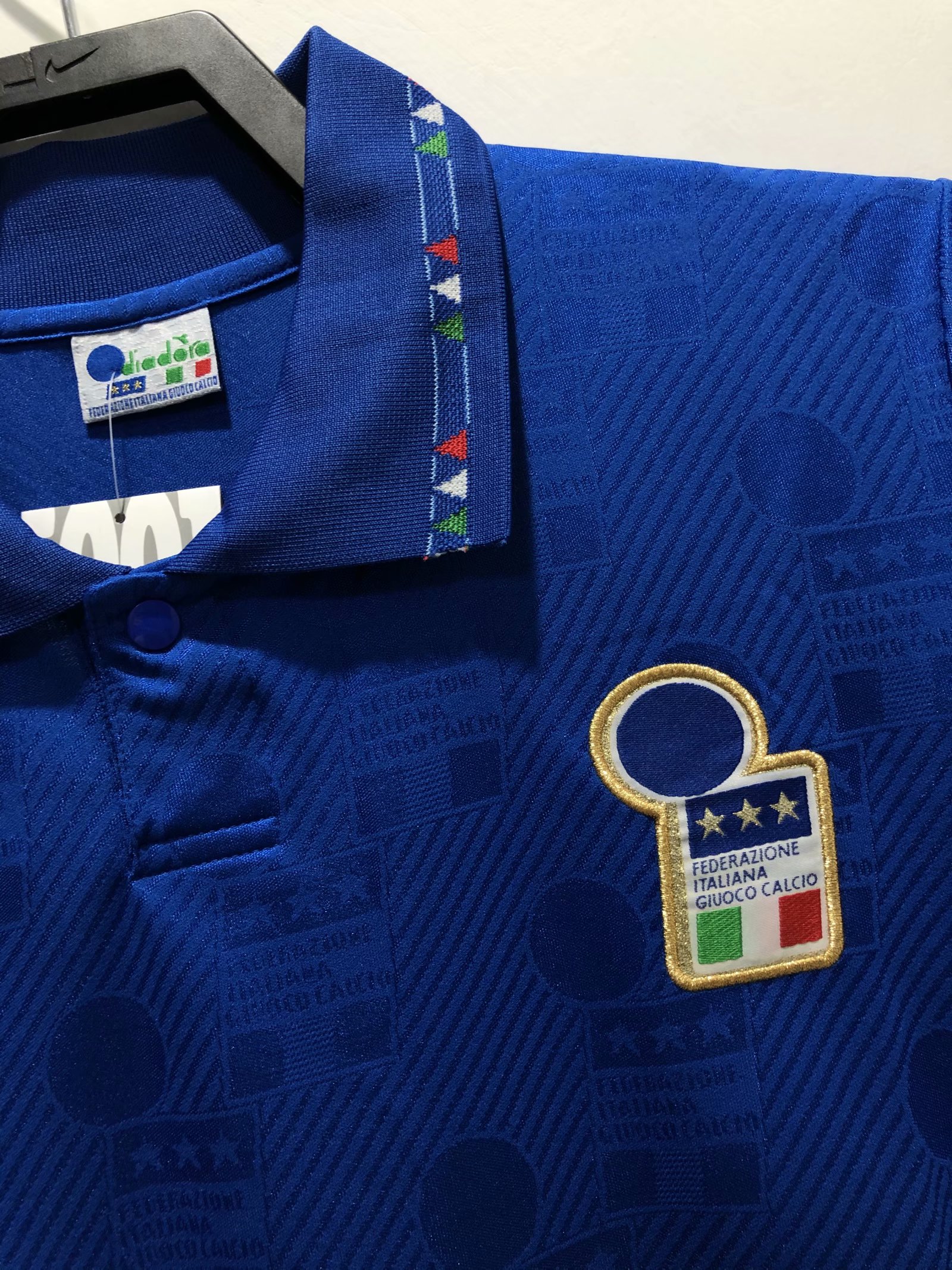 Italy Soccer Jersey Replica Retro Home Mens 1994 