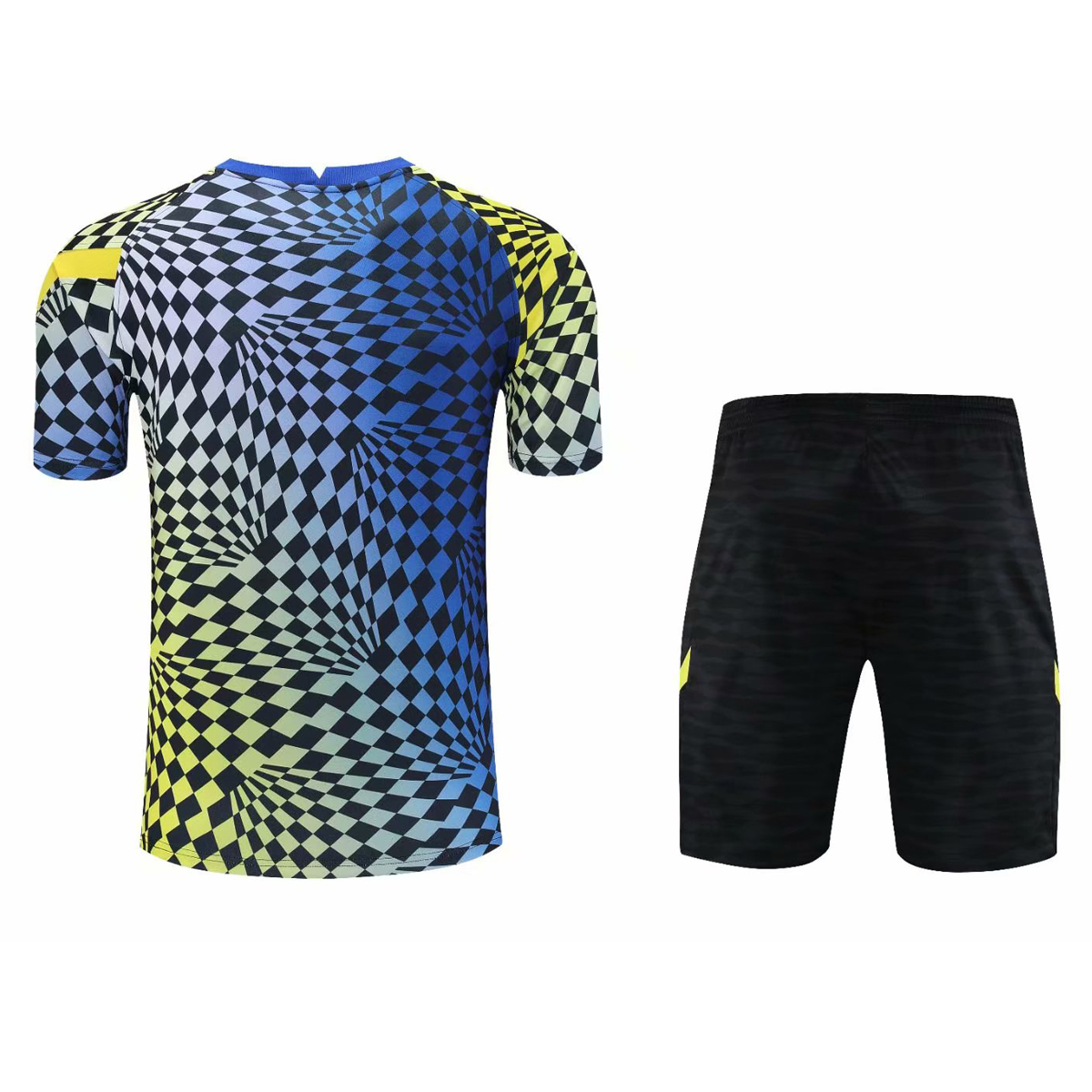 Chelsea Blue Soccer Training Suit Jerseys + Short Mens 2021/22 