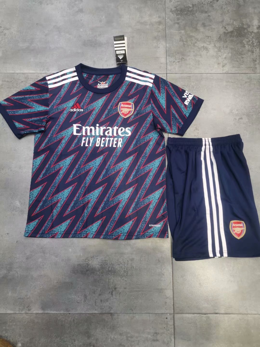 Arsenal Third Soccer Jerseys + Short Youth 2021/22 