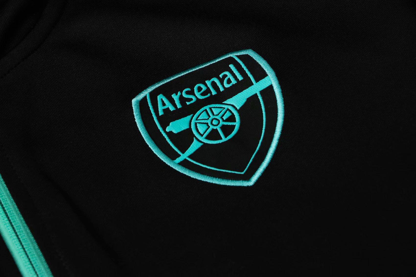 Arsenal Black Soccer Training Suit Jacket + Pants Mens 2021/22 