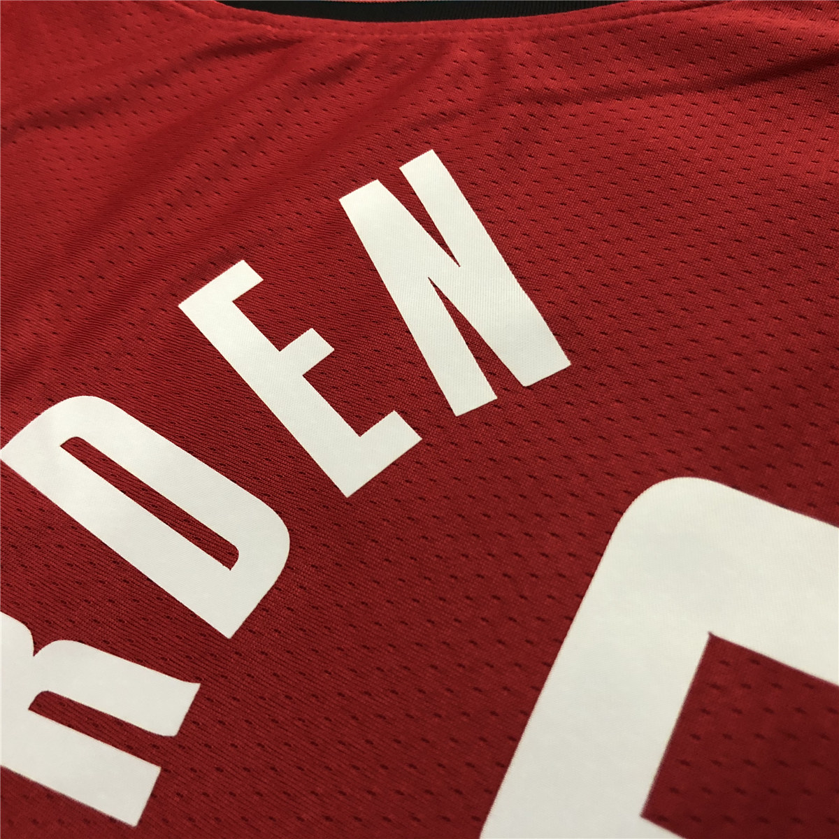 Houston Rockets Red Swingman Jersey Mens 2020/21 Icon Edition