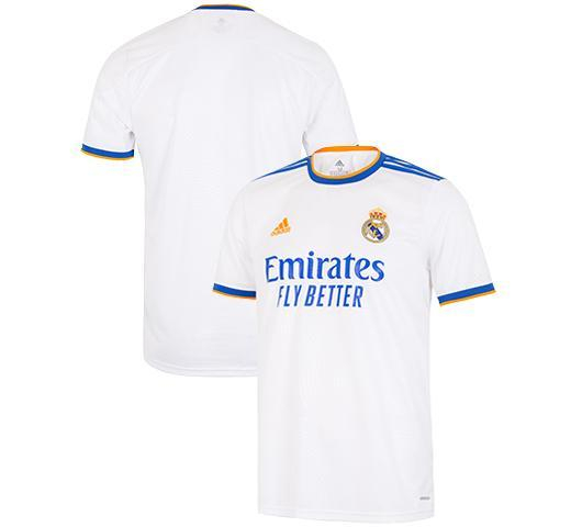 Real Madrid Soccer Jersey Replica Home Mens 2021/22 