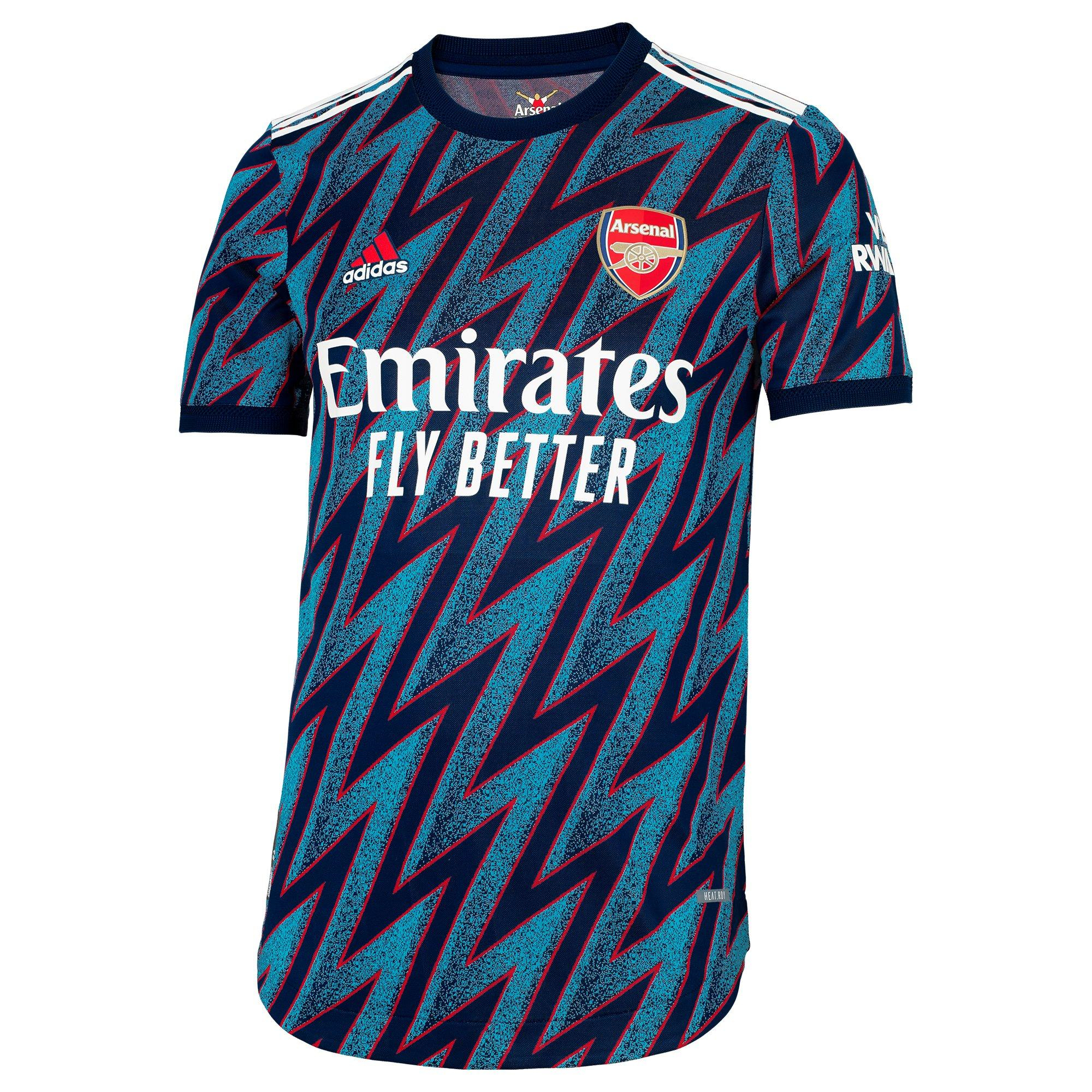 Arsenal Soccer Jersey Replica Third Mens 2021/22 (Player Version)