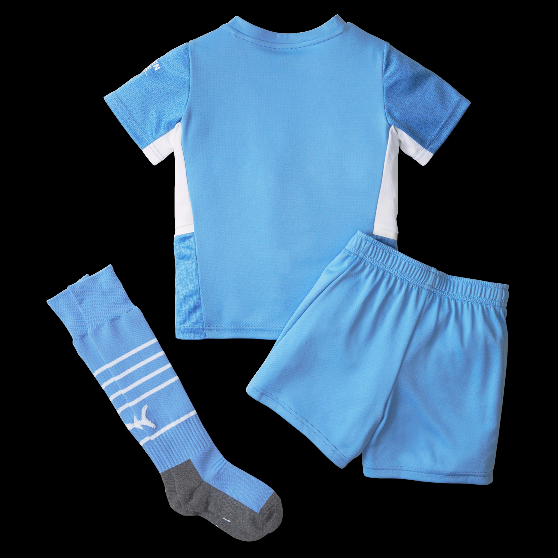 Manchester City Soccer Jersey+Short+Socks Replica Home Youth 2021/22