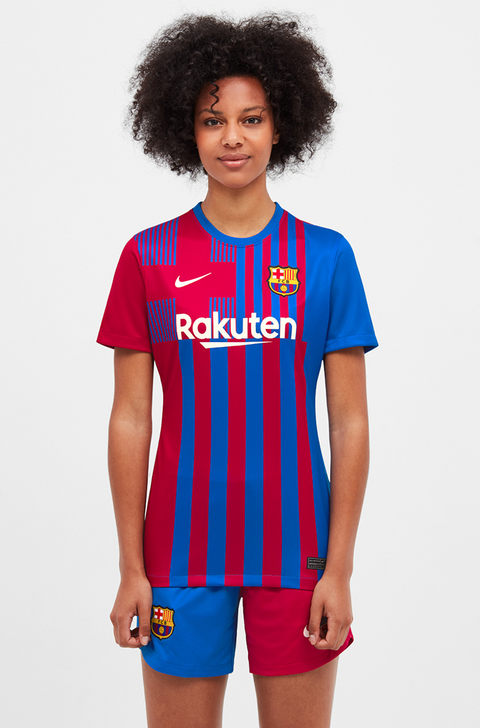 Barcelona Soccer Jersey Replica Home Womens 2021/22, Wholesale Women ...