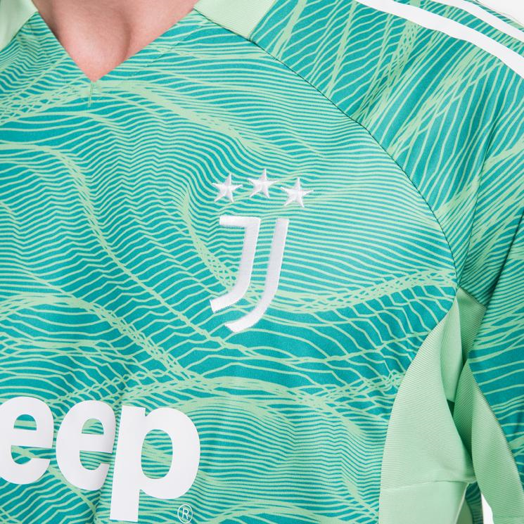 Juventus Soccer Jersey Replica Goalkeeper Short Sleeve Mens 2021/22