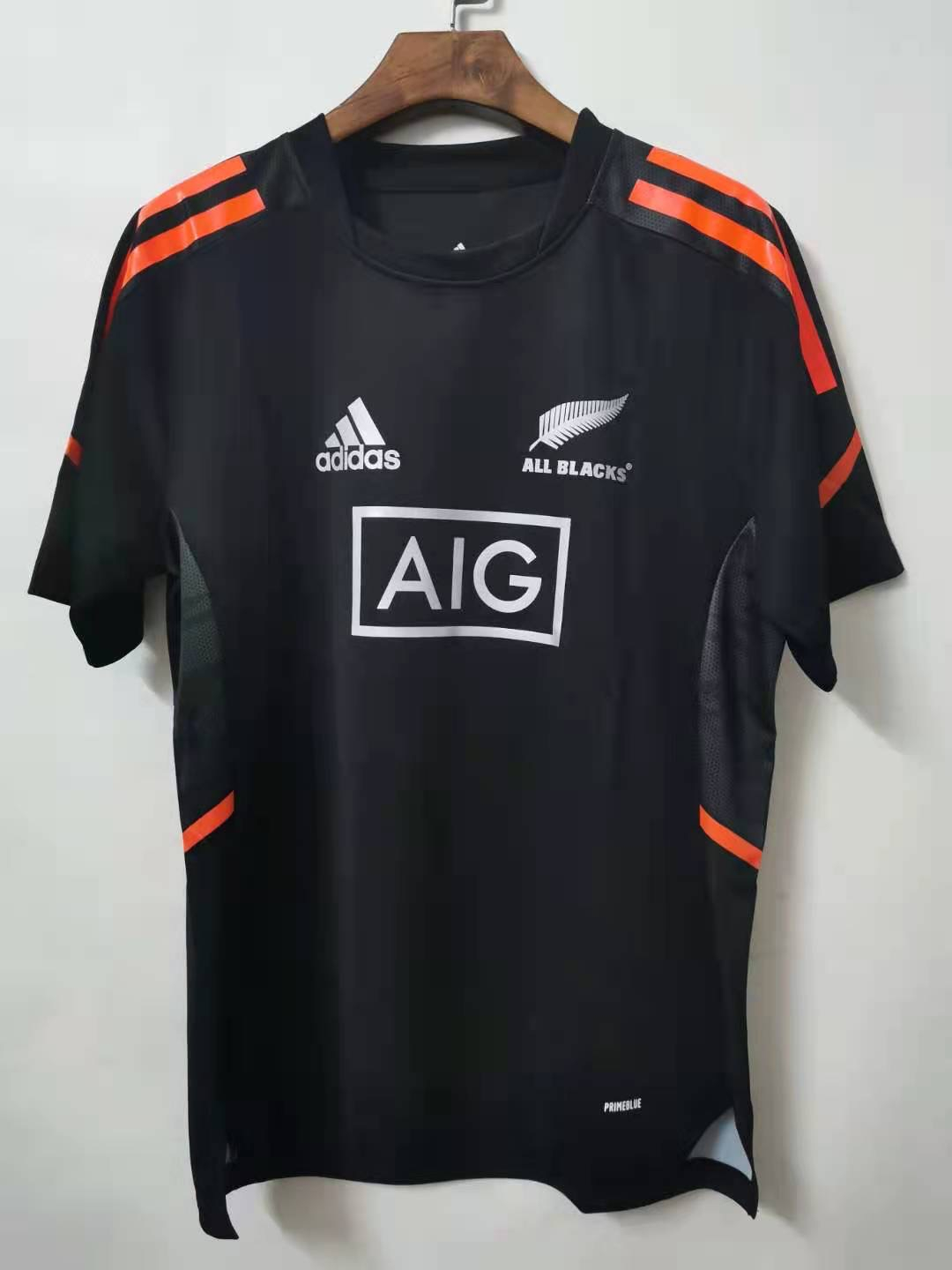 New Zealand All Blacks Rugby Jersey Home Mens 2021