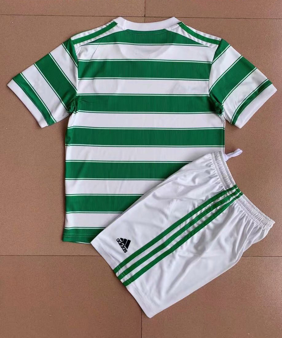 Celtic FC Soccer Jersey + Short Replica Home Youth 2021/22