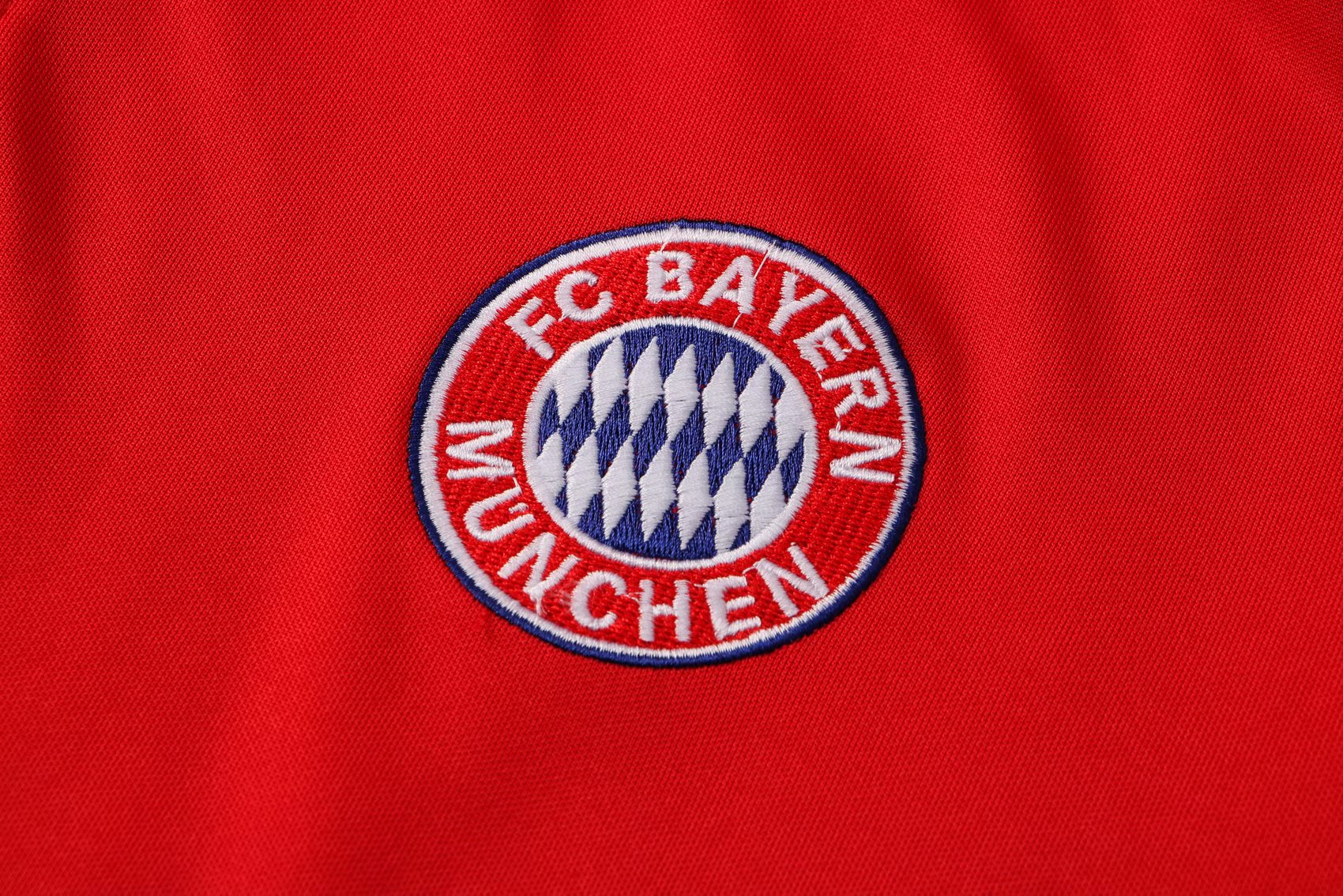 Bayern Munich Soccer Polo Jerseys Red Mens 2021/22