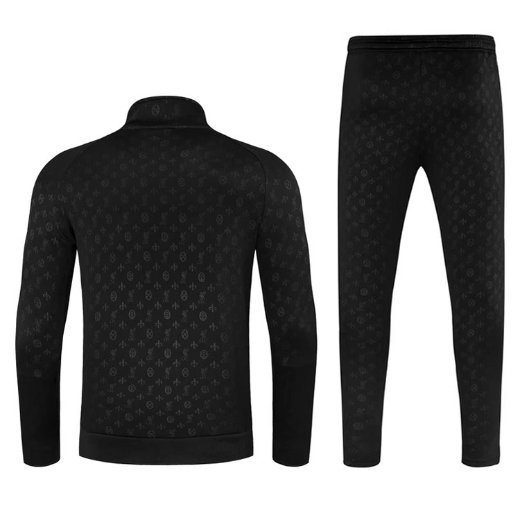 Liverpool Soccer Training Suit Jacket + Pants Black Mens 2021/22