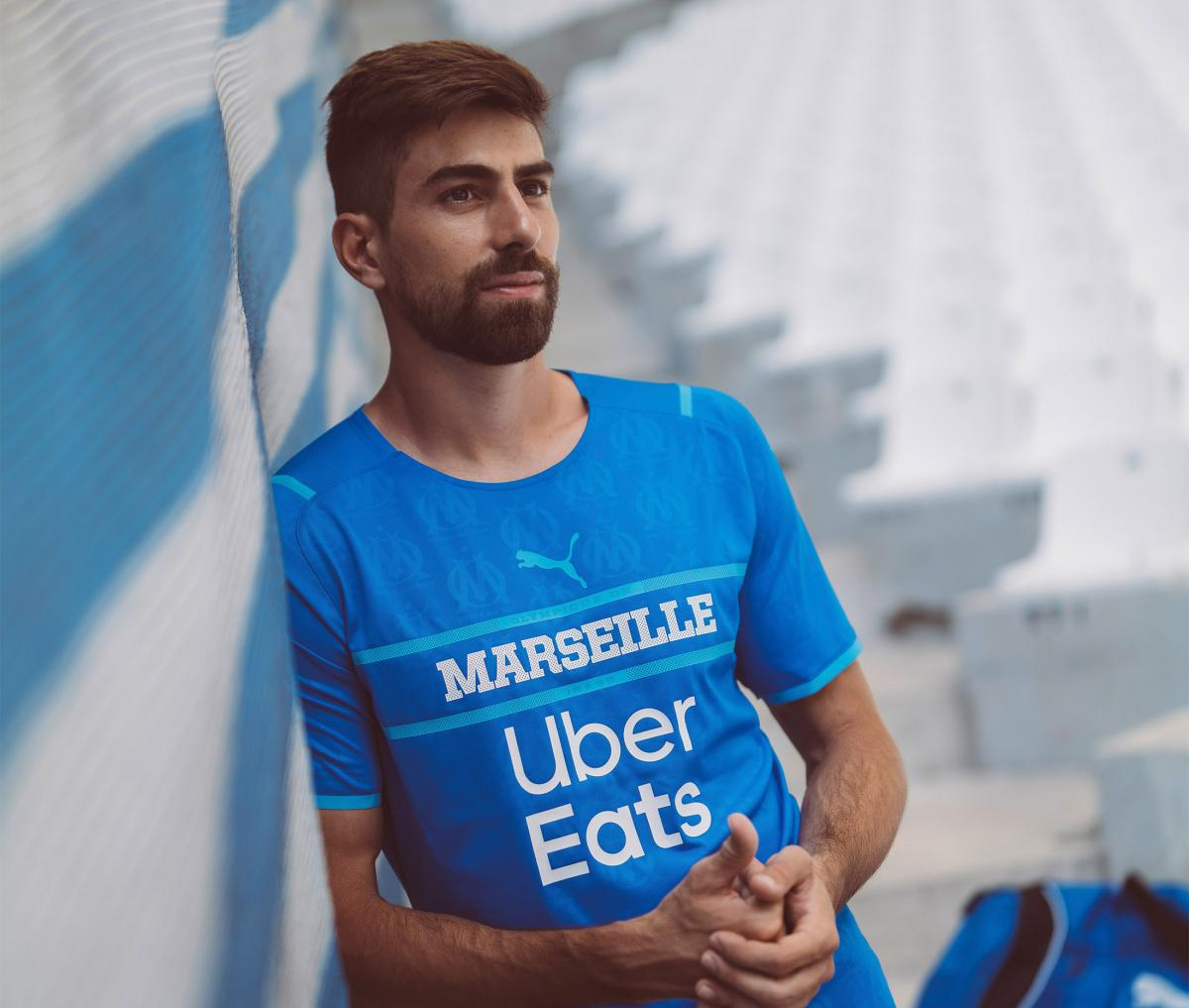 Olympique Marseille Soccer Jersey Replica Third Mens 2021/22 